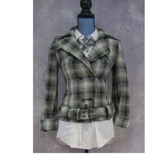 A|X Armani Exchange Moto Double Breasted Jacket XS